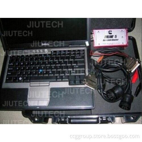 Full Set Cummins Insite Inline5 + laptop + Calterm For Excavator Scanner